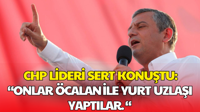 Özgür Özel'den 'Terörsüz Türkiye' Çıkışı: Önce Tutuklu Belediye Meclis Üyelerini Serbest Bırakın